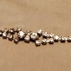 Vintage rhinestone bracelet